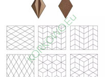 panel korkowy 3d KORKLIN - 3